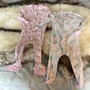 TWO sets of awesome Magnetic Me 9-12M Girls Pajamas